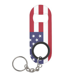 Abrebotellas De Llavero Bandera de los Estados Unidos