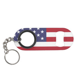 Abrebotellas De Llavero Bandera de los Estados Unidos