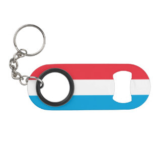 Abrebotellas De Llavero Bandera de Luxemburgo
