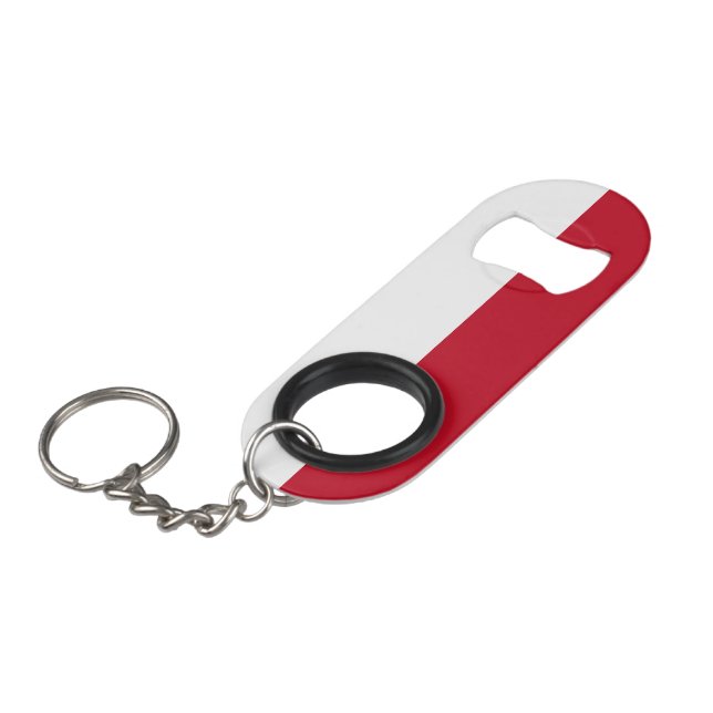 Abrebotellas De Llavero Bandera de Malta (Ángulo frontal)