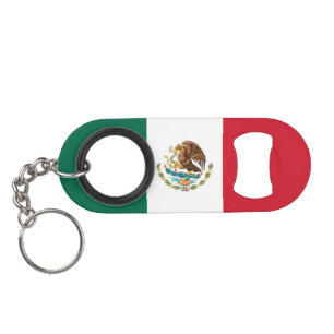 Abrebotellas De Llavero Bandera de México
