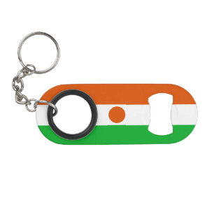 Abrebotellas De Llavero Bandera de Níger