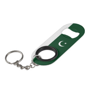 Abrebotellas De Llavero Bandera de Pakistán