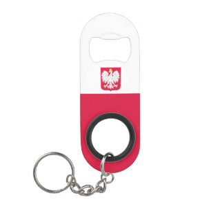 Abrebotellas De Llavero Bandera de Polonia