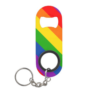 Abrebotellas De Llavero Bandera del orgullo LGBTQ+, colores del orgullo ga