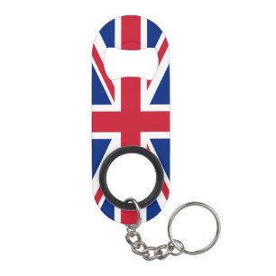 Abrebotellas De Llavero Bandera del Reino Unido