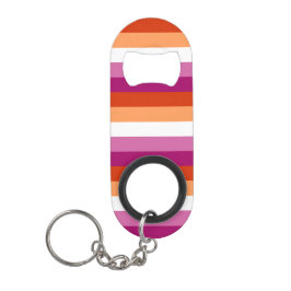 Abrebotellas De Llavero Bandera lesbiana