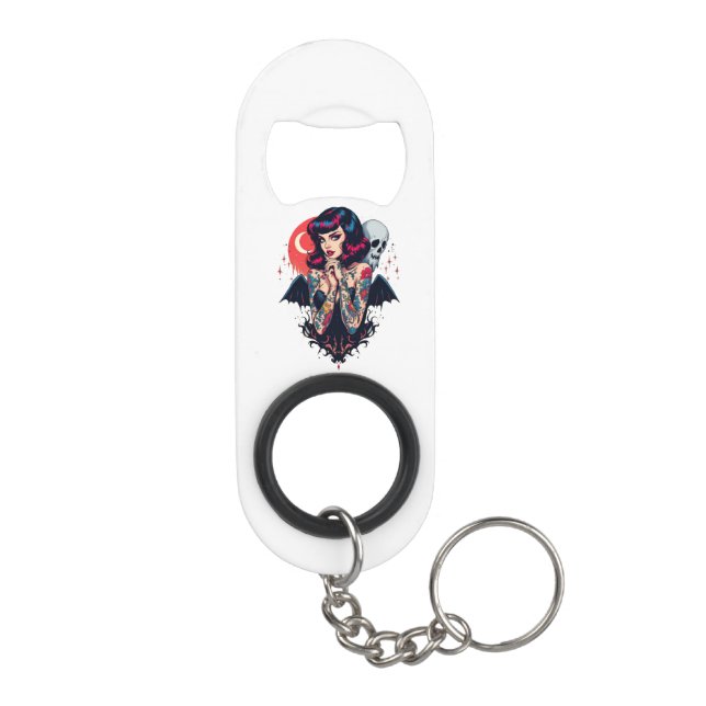 Abrebotellas De Llavero Bat Wing Beauty (Reverso
)
