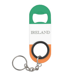Abrebotellas De Llavero Bocato de Irlanda de la Bandera de Irlanda