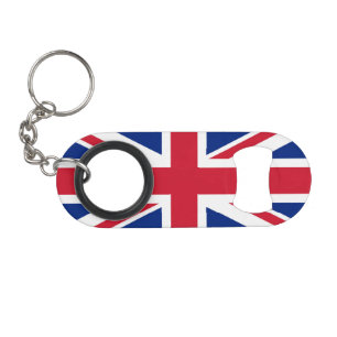 Abrebotellas De Llavero Bocn de bandera de Jack Union