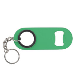 Abrebotellas De Llavero Botón de Pin de Esmeralda Verde Personalizado
