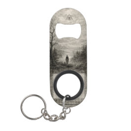Abrebotellas De Llavero Bound to Witness Forest Bottle Opener