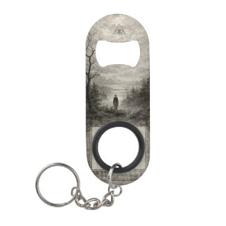 Abrebotellas De Llavero Bound to Witness Forest Bottle Opener