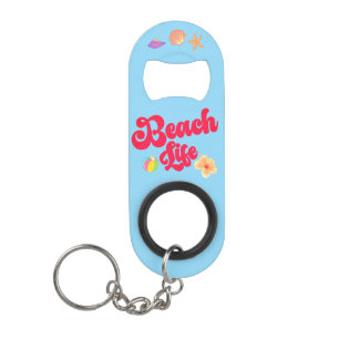 Abrebotellas De Llavero Bright Fun Beach Life