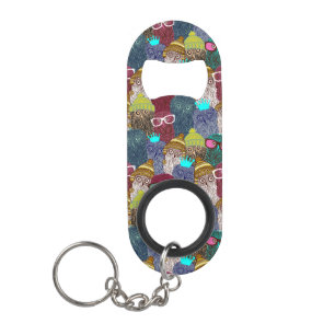 Abrebotellas De Llavero Búho en la corona