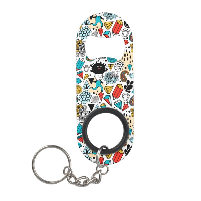 Abrebotellas De Llavero Cabeza loca (Anverso)