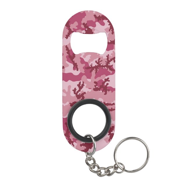 Abrebotellas De Llavero Camuflaje rosa (Reverso
)