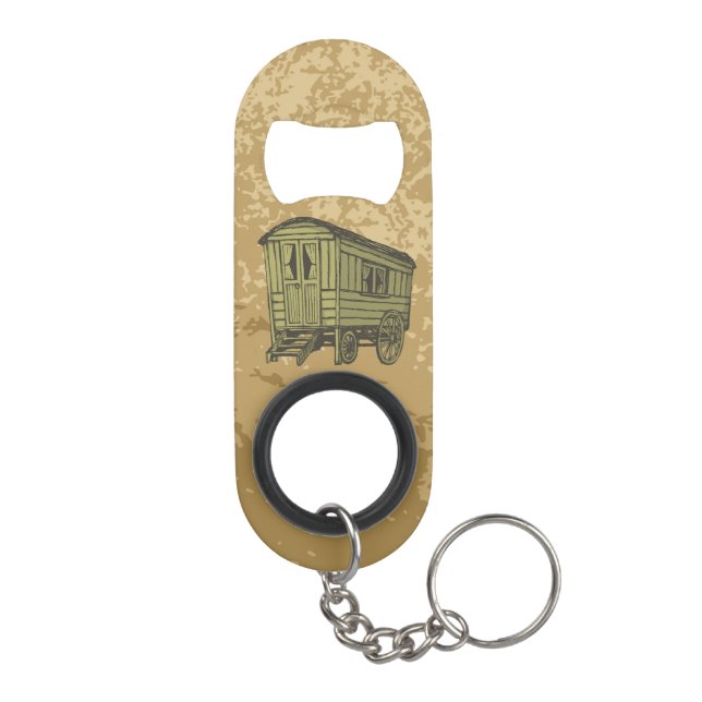 Abrebotellas De Llavero caravana gitana (Reverso
)