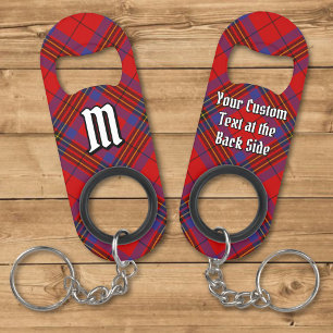 Abrebotellas De Llavero Clan Leslie Red Tartan