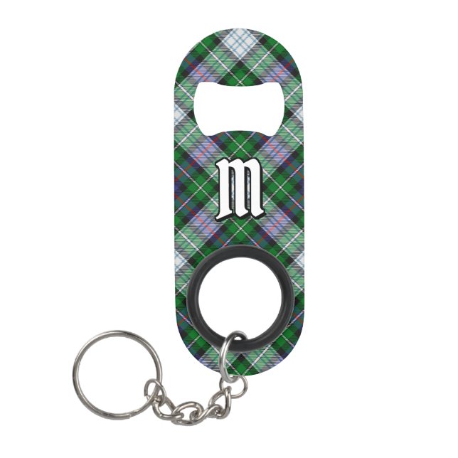 Abrebotellas De Llavero Clan MacKenzie Vestido Tartan Keychain Bottle Open (Anverso)