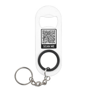 Abrebotellas De Llavero Código QR Escaneo mi diseño moderno personalizado