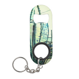 Abrebotellas De Llavero Curvas azules