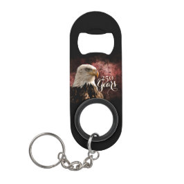 Abrebotellas De Llavero Customizable Patriotic Eagle Bottle Opener