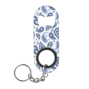 Abrebotellas De Llavero Diseño Intrincado de Estampado Floral Paisley
