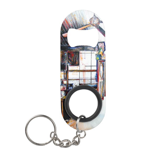 Abrebotellas De Llavero El amor no es una pared, es un puente (Anverso)