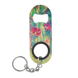 Abrebotellas De Llavero Flores