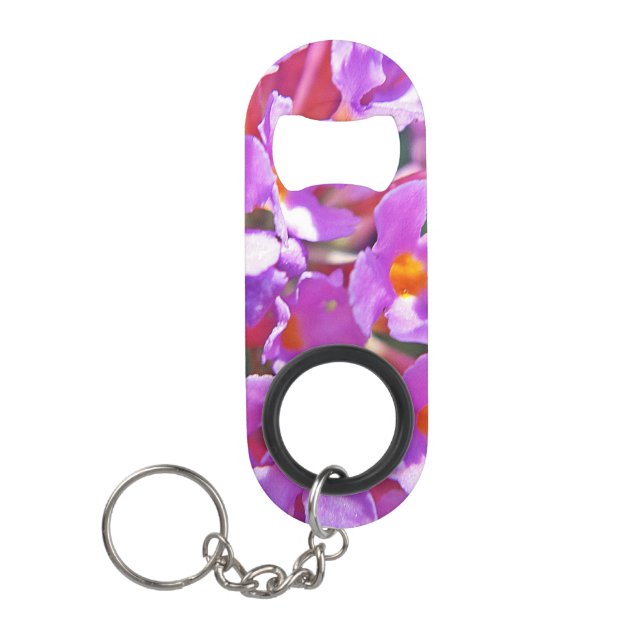 Abrebotellas De Llavero Flores morenas raras (Anverso)