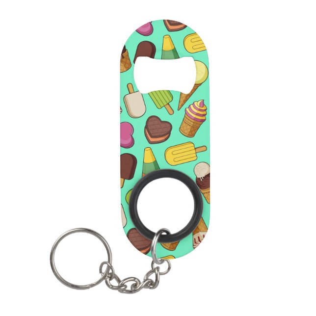 Abrebotellas De Llavero Fondo de Crema de Hielo (Anverso)