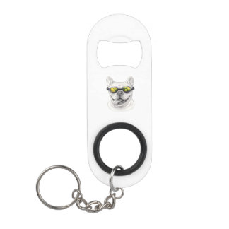Abrebotellas De Llavero French Bulldog Bottle Opener Keychain