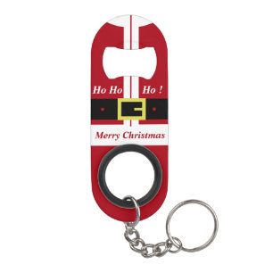 Abrebotellas De Llavero Funny Navidades Santa Keychain Bottle Opener