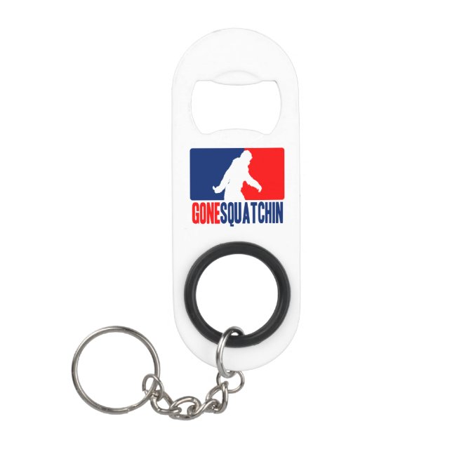 Abrebotellas De Llavero Gone Squatchin League Style (Anverso)