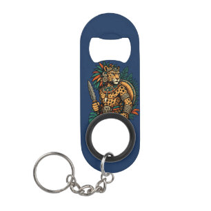 Abrebotellas De Llavero Guerrero Valiente de la Tribu Jaguar