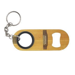 Abrebotellas De Llavero Guitarra acústica