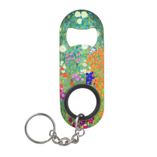Abrebotellas De Llavero Gustav Klimt Flower Garden
