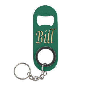 Abrebotellas De Llavero Hombres llamados Bill,