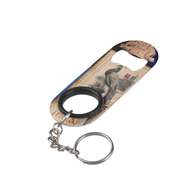 Abrebotellas De Llavero "India" (Ángulo trasero)