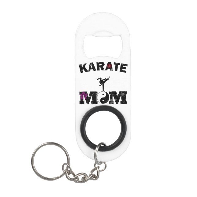 Abrebotellas De Llavero Karate MOM (Anverso)