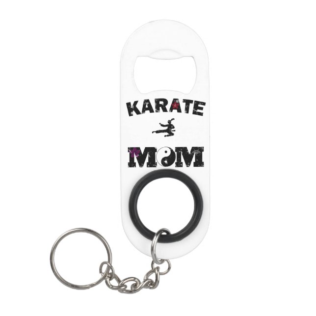 Abrebotellas De Llavero Karate MOM (Anverso)