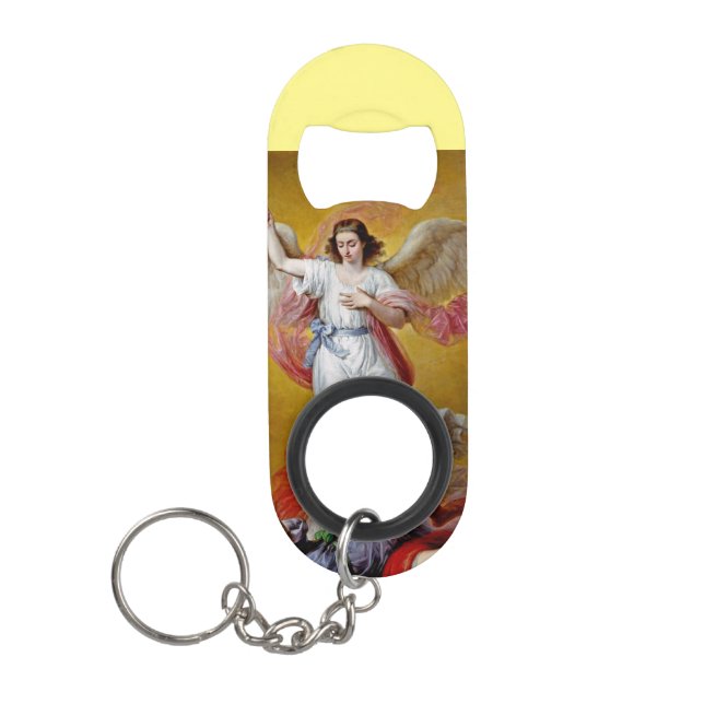 Abrebotellas De Llavero La caída de Lucifer por Antonio Maria Esquivel (Anverso)