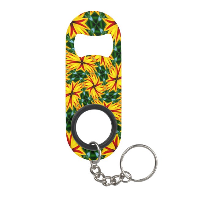 Abrebotellas De Llavero Me Gustan Las Flores Únicas (Reverso
)
