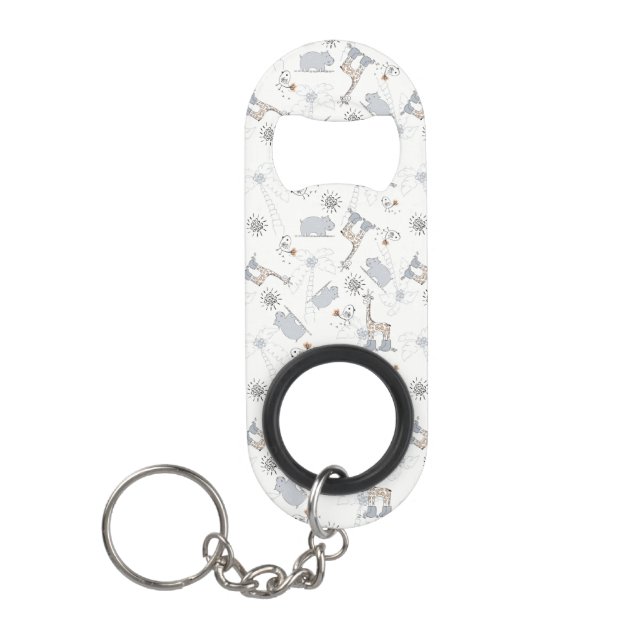 Abrebotellas De Llavero modelo 2 del doodle (Anverso)