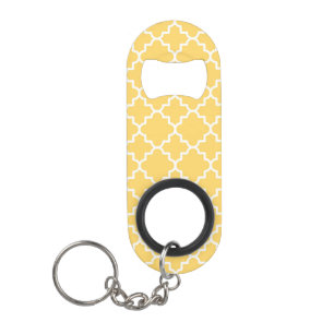 Abrebotellas De Llavero Modelo amarillo de Quatrefoil