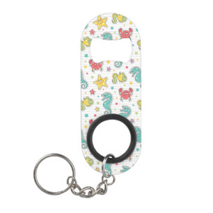 Abrebotellas De Llavero modelo de las criaturas del mar