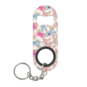 Abrebotellas De Llavero Modelo del niño de Kawaii con Doodles lindos
