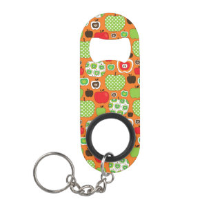 Abrebotellas De Llavero Modelo lindo del ilustracion de la manzana