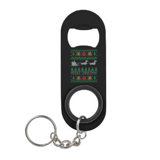 Abrebotellas De Llavero Navidades Dachshund Wiener Dog